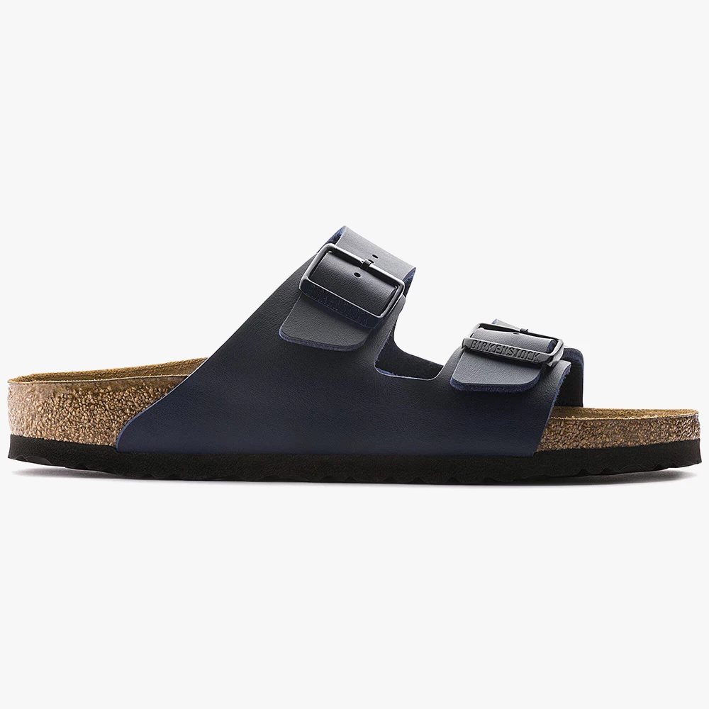 Birkenstock Unisex Arizona Birko Flor Sandals - Blue 4